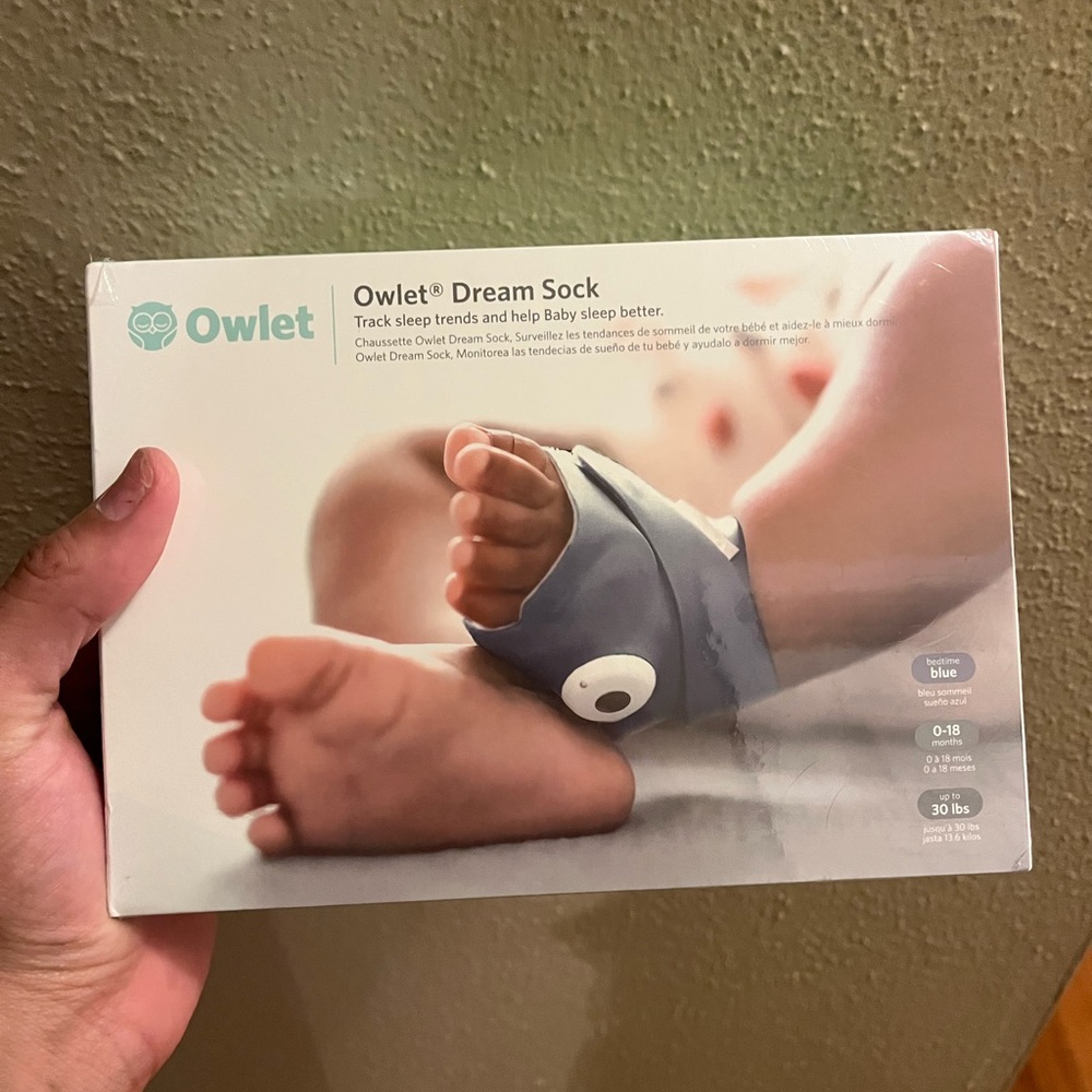 Owlet dream sock